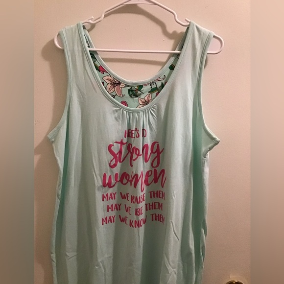 Woman’s Sleepwear Tank style Night Gown - Picture 2 of 8